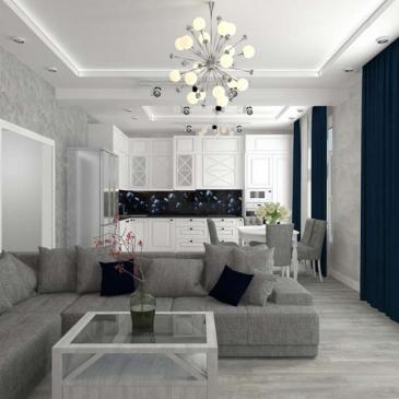 Дизайн-проект квартиры в Одессе